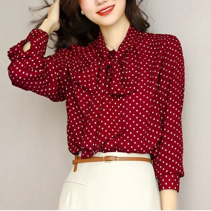 Sofia Polka Blouse