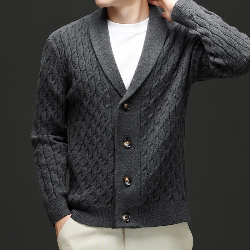 Ravello Cable Knit Cardigan