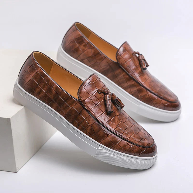 Riverton Croc Loafers