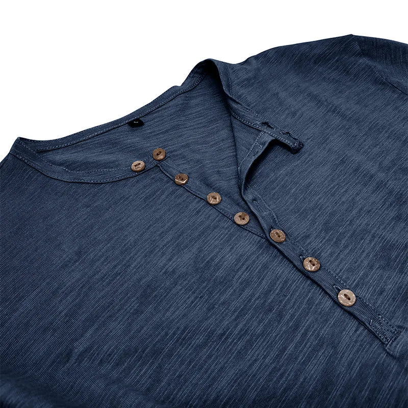 Essential Cotton Henley