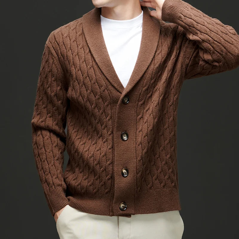 Ravello Cable Knit Cardigan