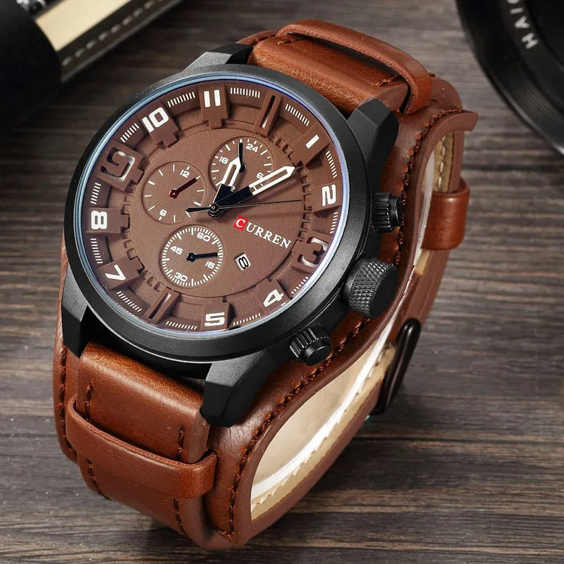 Astor Leather Chrono