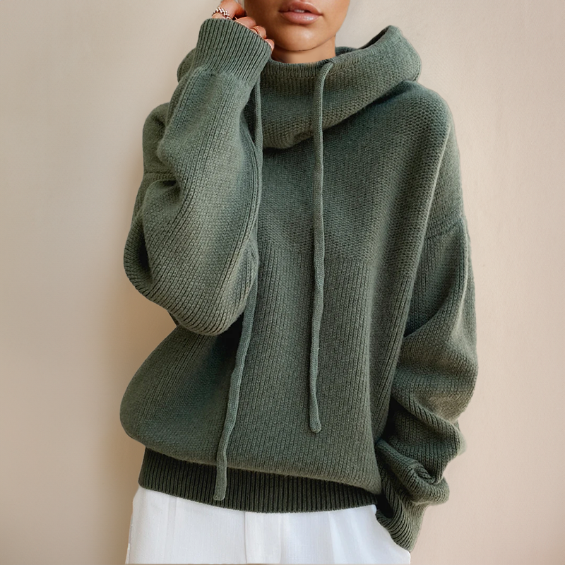 Aria Merino Wool Turtleneck Sweater