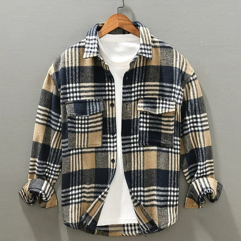 Gingham Flannel Shirt