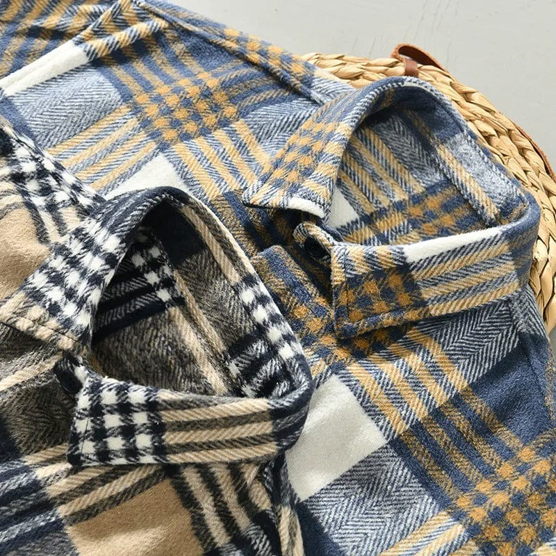 Gingham Flannel Shirt