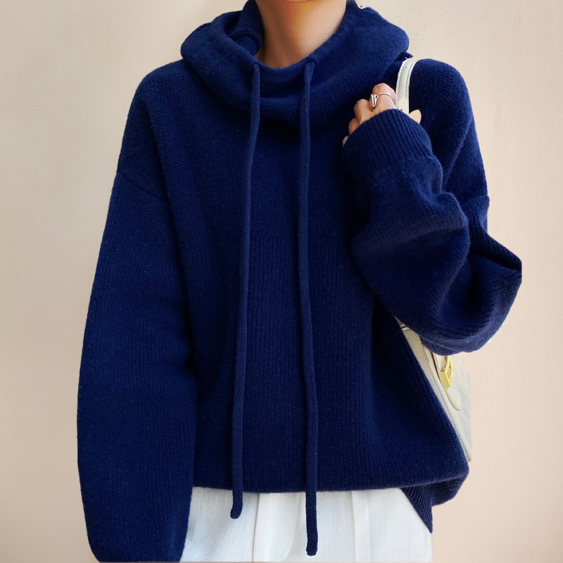 Aria Merino Wool Turtleneck Sweater